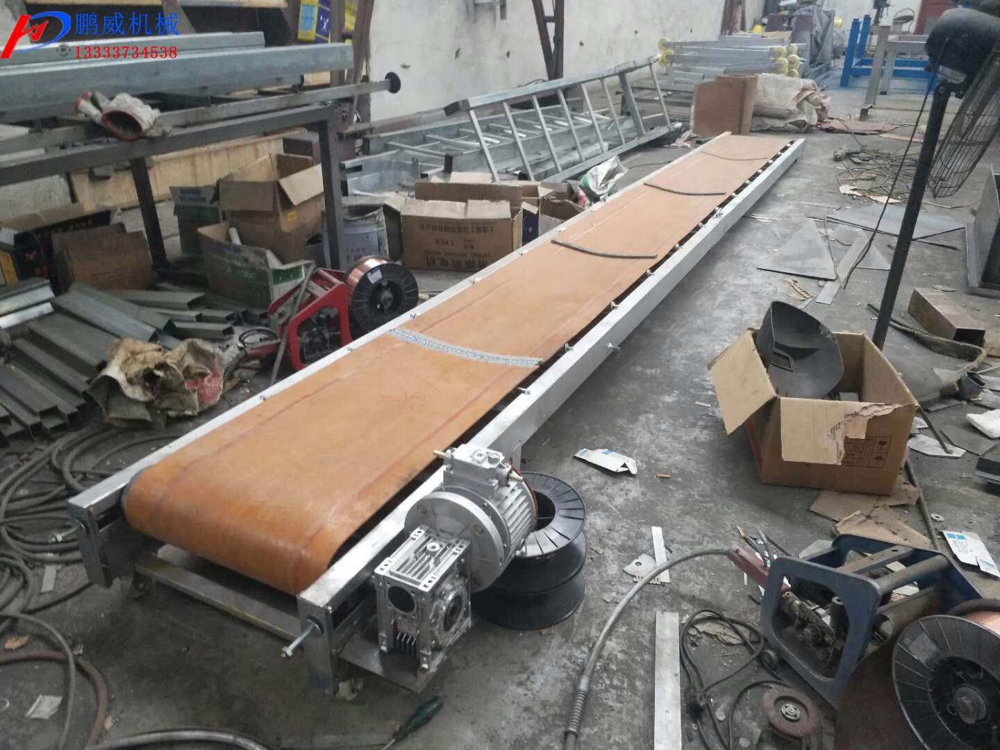 大型礦山沙石皮帶輸送機(jī)